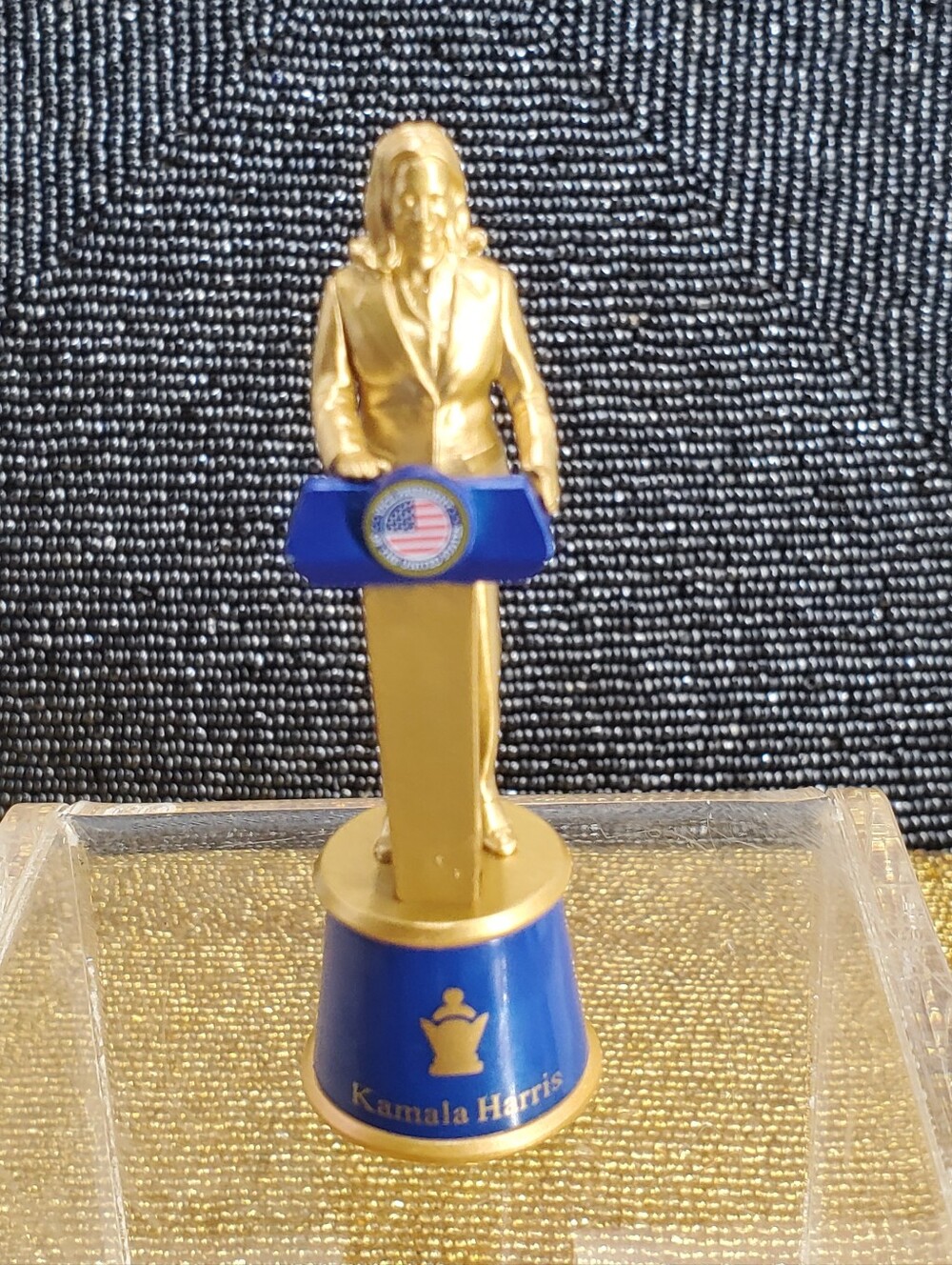 2020 Battle for the White House Gold Chess Pieces Kamala Harris & Joe Biden